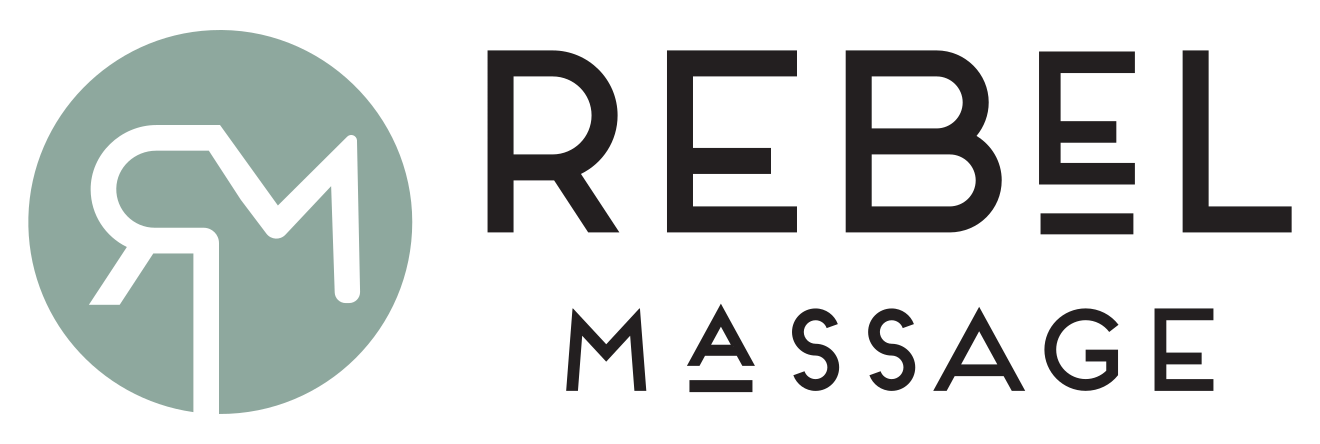 Rebel Massage Logo Rebel Massage Logo
